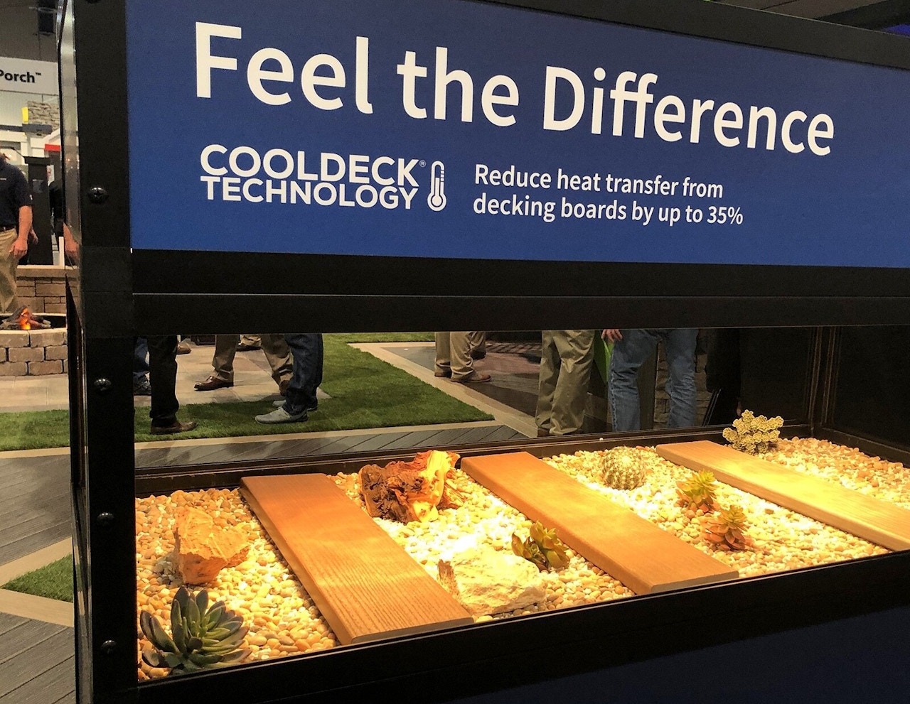 MoistureShield Cooldeck technology display