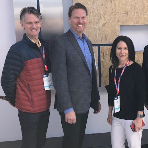 Interrupt senior management at the International Builders Show